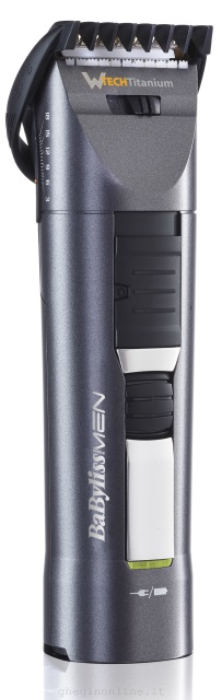 BaByliss E791E, Nero, 3 mm, 3,6 cm, 4 cm, Titanio, CA/Batteria