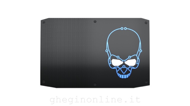 Intel NUC BOXNUC8I7HVKVA2 PC/stazione di lavoro DDR4-SDRAM i7-8809G UCFF Intel® Core™ i7 di ottava generazione 16 GB 1000 GB SSD Windows 10 Mini PC Nero, Blu