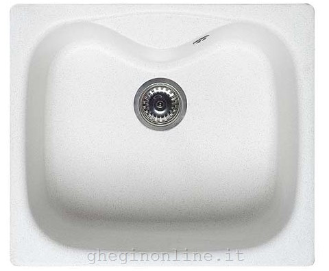 Elleci Fox 200 Lavello montato su piano Rettangolare Granitek