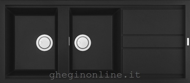 Elleci Best 500 G40 Mobile lavello Rettangolare Granitek