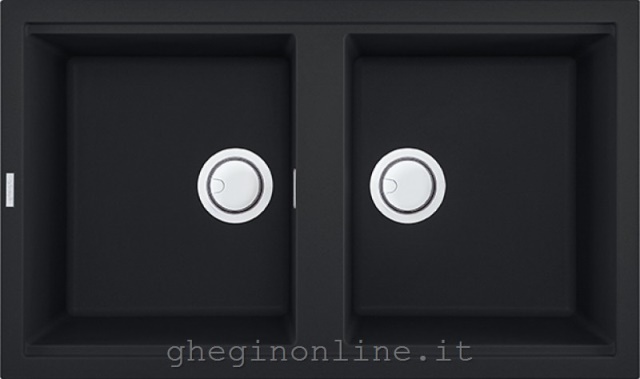 Elleci Best 450 Standard G59 Lavello montato su piano Rettangolare Granitek
