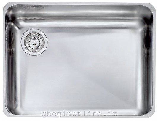 CM cinzia 60 x 45 R50 Lavello sottopiano Rettangolare Acciaio inossidabile