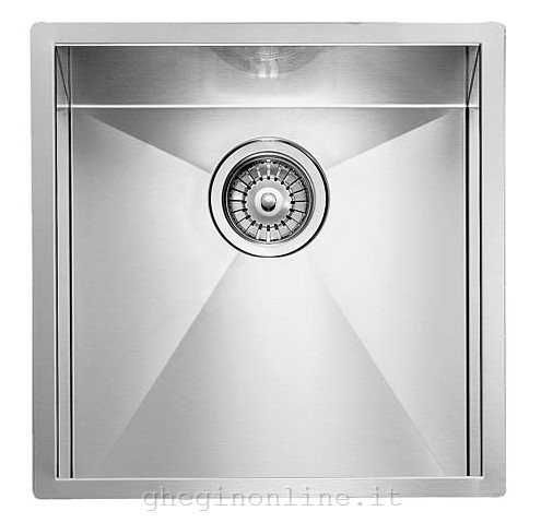 CM filoquadra 45 x 45 Lavello ad incasso Rettangolare Acciaio inossidabile