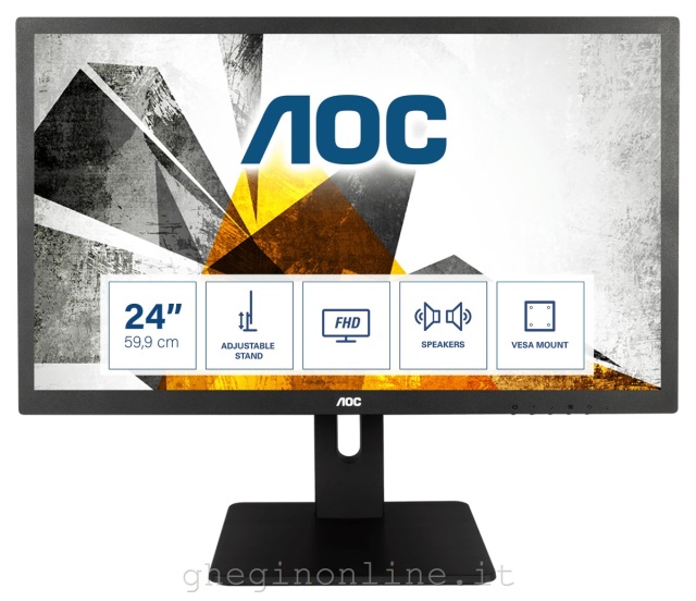 AOC 75 Series E2475PWJ monitor piatto per PC 61 cm (24