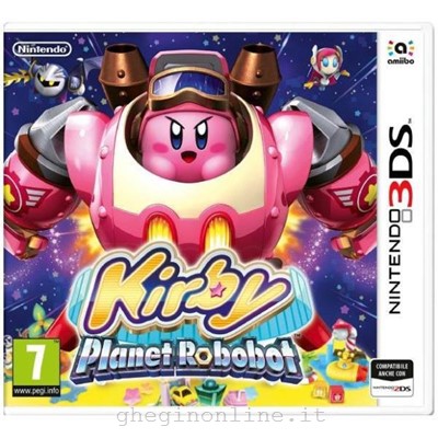 Nintendo Kirby: Planet Robobot, 3DS Basic ITA Nintendo 3DS