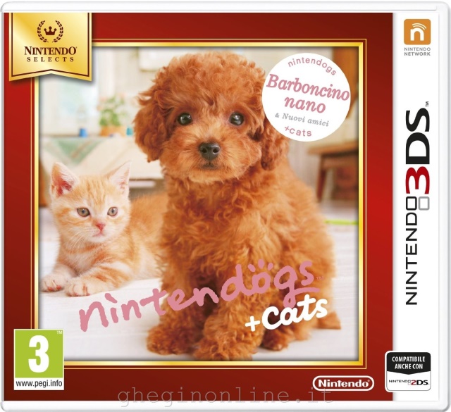 Gioco Console Nintendo Nintendogs + Cats Barboncino nano & Nuovi