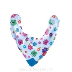 Nuby - Bavaglino Nuby ID4290 bandana con massaggiagengive Assortito