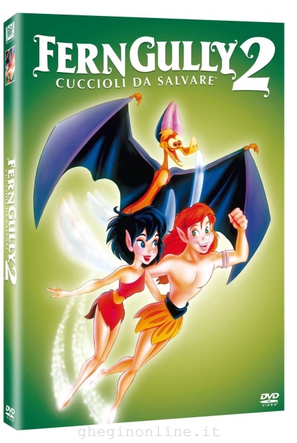 Warner Bros. Entertainment 1000634767 Warner Bros FernGully 2: Cuccioli da Salvare, DVD, Animazione, 2D, Inglese, ITA, 16:9, 71 min