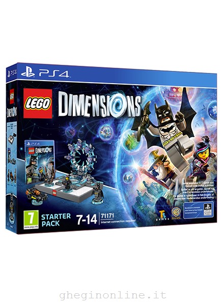 Warner Bros LEGO Dimensions, PS4 Confezione Starter Inglese, ITA PlayStation 4