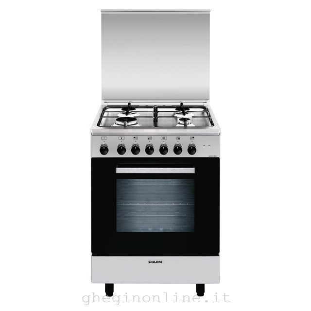 Glem Gas A664MI6 cucina Piano cottura Acciaio inossidabile A