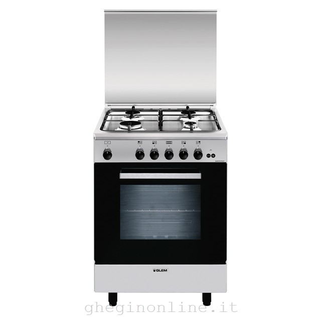 Glem Gas A664GI cucina Piano cottura Acciaio inossidabile A