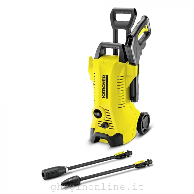 Kärcher K 3 idropulitrice Verticale Elettrico 380 l/h 1600 W Nero, Giallo