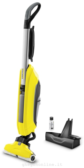 Kärcher FC 5 Cordless Senza sacchetto Nero, Argento, Giallo
