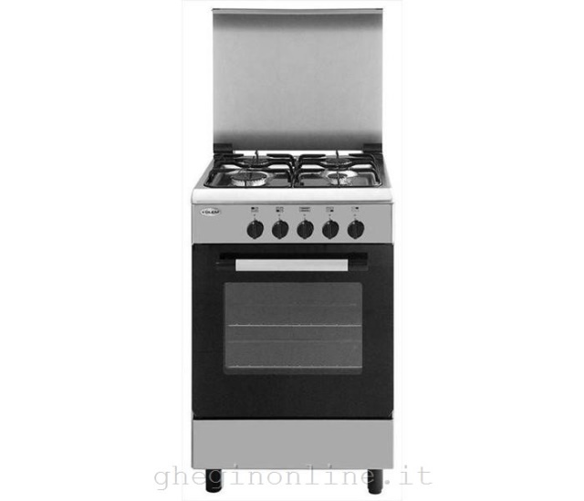 Cucina gas Glem Gas ALPHA AE55MI3 Inox