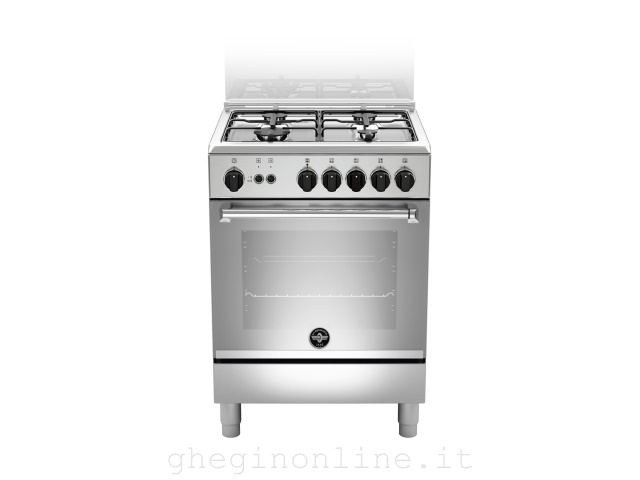 Bertazzoni La Germania Americana AMN664GXV cucina Piano cottura Gas Acciaio inossidabile A+
