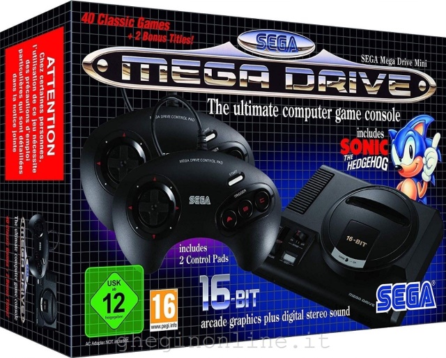 Koch Media SEGA Mega Drive Mini Nero