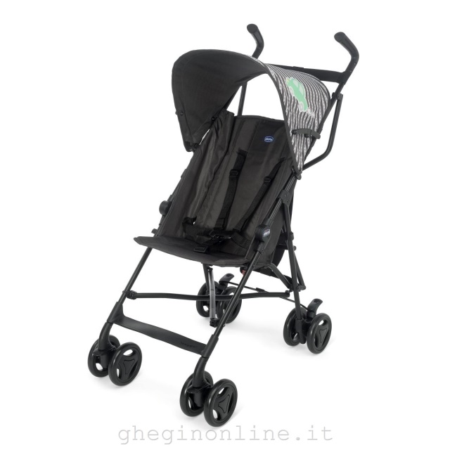 Chicco Snappy Passeggino leggero 1 seduta(e) Nero