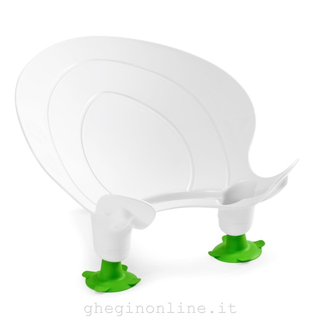 Chicco BabyCoccola vaschetta per bagnetto Plastica Verde, Bianco