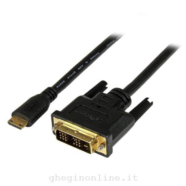 StarTech.com Cavo Mini HDMI a DVI-D 1 m - M/M