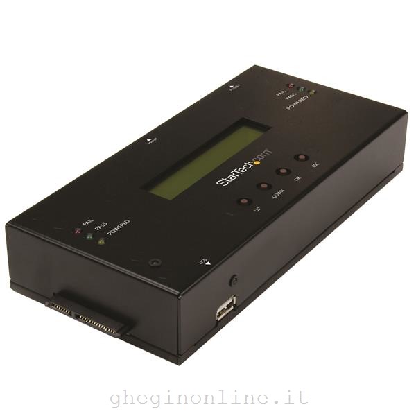 StarTech.com Duplicatore ed Eraser per Dischi Rigidi 1:1 per 2,5/3,5