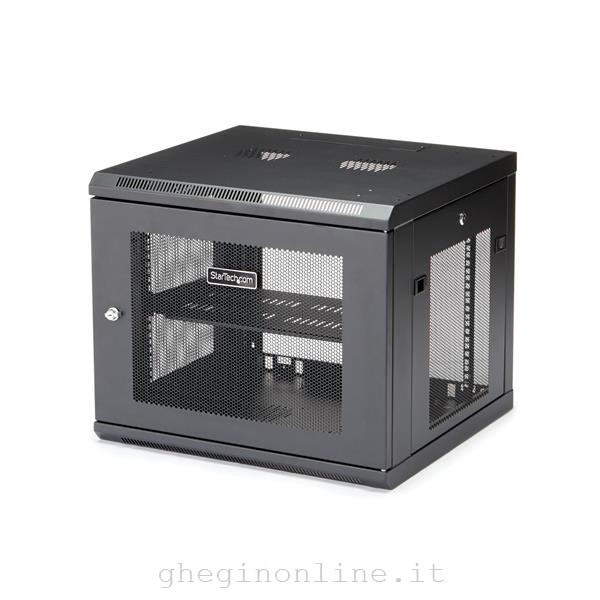 Armadio rack Startech.Com RK920WALM 9U a 4 Montanti Black