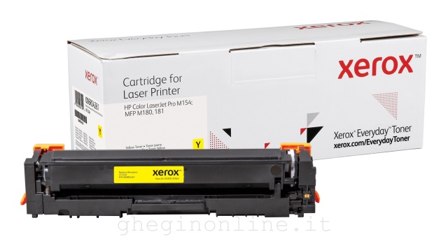 Everyday Toner Giallo ad Resa standard, HP CF532A a Xerox, 900 pagine- (006R04261)