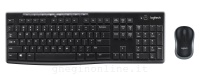 LOGITECH - Tastiera e mouse Logitech 920 004511 MK SERIES Mk270 Combo Black