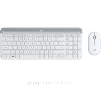 LOGITECH - Tastiera e mouse Logitech 920 009205 MK470 White