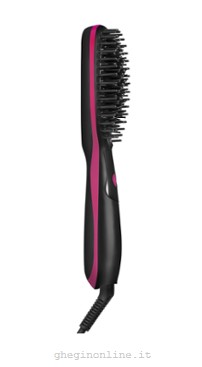 Rowenta CF5712 messa in piega Spazzola lisciante Caldo Nero, Rosa 35 W