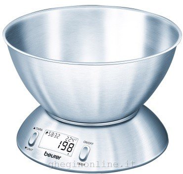 BEURER KS54       BILANCIA DA CUCINA CON TIMER       CIOTOLA IN ACC