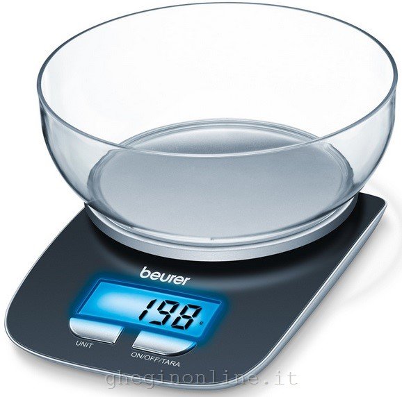 BEURER KS25       BILANCIA CUC EL. 1GR./3KG.C/CIOTOLA