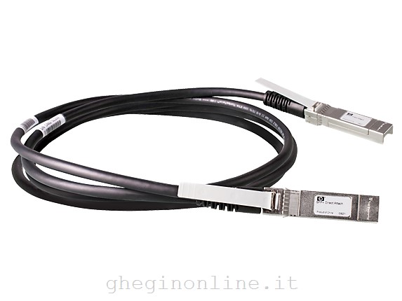 Hewlett Packard Enterprise 10G SFP+ to SFP+ 3m Direct Attach Copper cavo InfiniBand SFP+ Nero