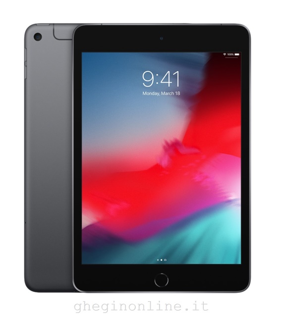 Apple iPad mini (quarta gen.) Wi-Fi + Cellular 64GB - Grigio siderale