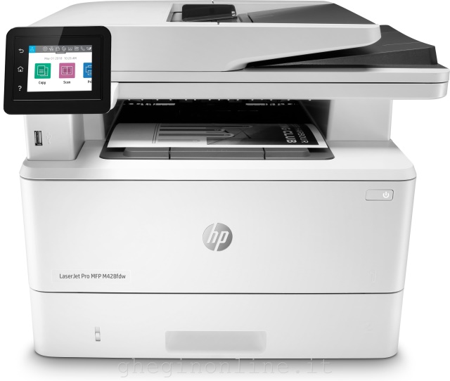 W1A30A HP LaserJet Pro M428fdw, Laser, Mono stampa, 4800 x 600 DPI, A4, Stampa diretta, Grigio, Bianco
