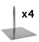 New Plast - Kit altalena New Plast 421 Sistema Ancoraggio