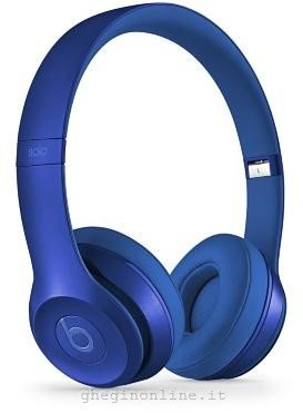 BEATS MHNM2ZM/A SOLO 2.0 by Dr. Dre Solo² Wireless. Tipo di auricolare: Stereofonico, Colore del prodotto: Blu, Fattore di forma: Padiglione auricolare