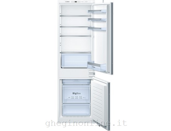 Bosch KIN86VS30 frigorifero con congelatore Da incasso 255 L Bianco