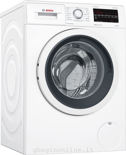 Bosch Serie 6 WAT24439IT, Caricamento frontale, 9 kg, B, 75 dB, 1200 Giri/min, A+++