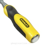 Stanley - Stanley 0-16-882, Scalpello per legno, Lama trasversale, Acciaio, Nero/giallo, 38 mm, 15,9 cm