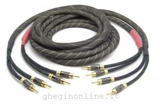 G & BL Cod. HP2CA-3 / 5485 G&BL HP2CA-3. Lunghezza cavo: 3 m, Connettore 1: Banana, Connettore 2: Banana