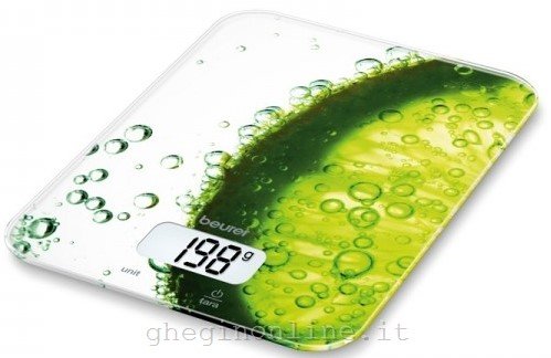 BEURER KS19FRESH  BILANCIA CUC EL 1GR./5KG. VETRO FRESH