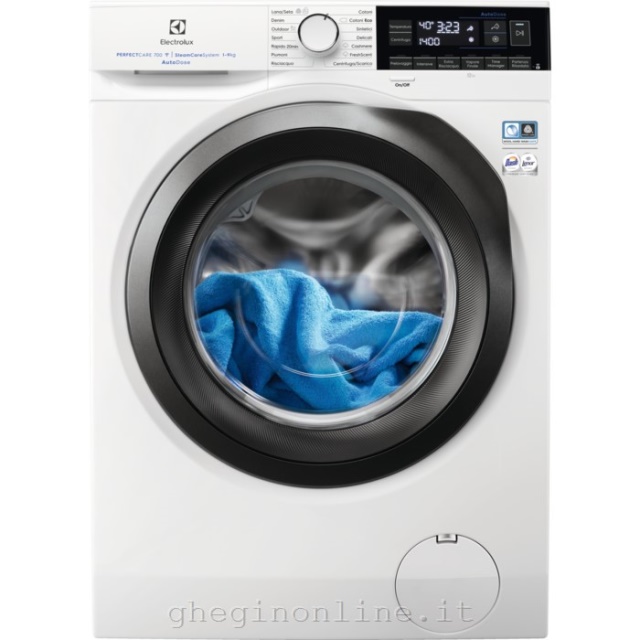 Electrolux EW7F394SQ lavatrice Libera installazione Caricamento frontale 9 kg 1400 Giri/min C Bianco