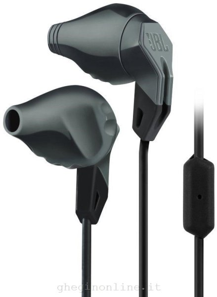 JBL Grip 200. Tipo di auricolare: Stereofonico, Fattore di forma: Interno orecchio, Colore del prodotto: Nero, Grigio