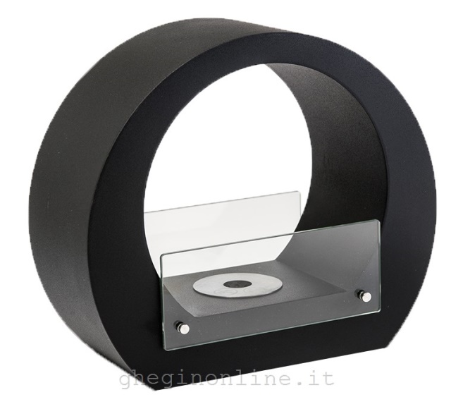 TECNO AIR SYSTEM BIOTISCH N Tecno Air System Biocamino Modello Ischia Nero, 397 mm, 190 mm, 350 mm, 4,17 kg