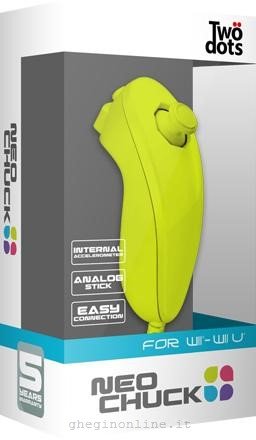 TWO DOTS TDGT0019G Neo Chuck (per WII e WII U) Controller