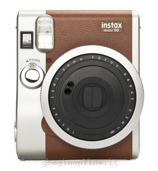 Fujifilm instax mini 90 NEO CLASSIC 62 x 46 mm Marrone, Acciaio inossidabile
