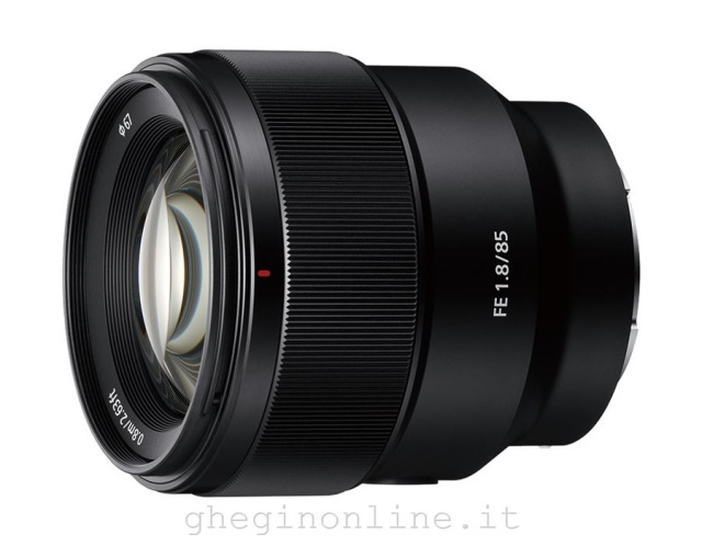 Sony FE 85mm F1.8 MILC/SRL Teleobiettivo Nero