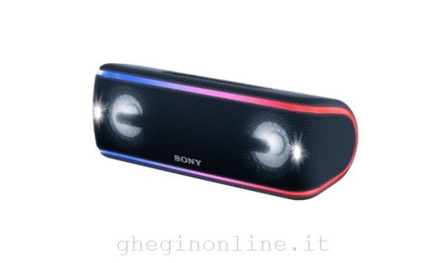 Sony SRS-XB41B Altoparlante portatile stereo Nero