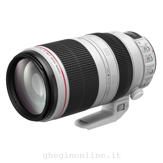Canon EF 100-400mm f/4.5-5.6L IS II USM SLR Teleobiettivo Nero, Bianco