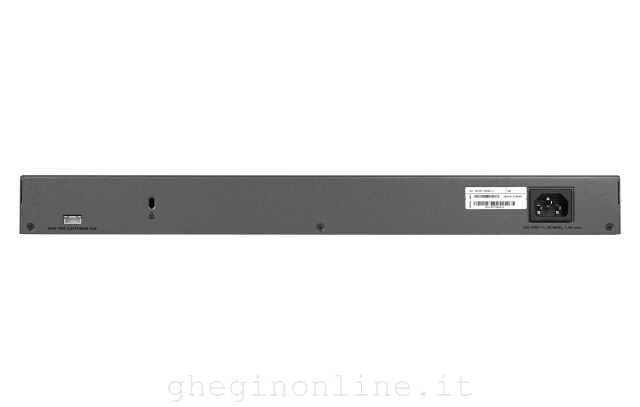 Netgear XS708T-100NES switch di rete Gestito L2+/L3 10G Ethernet (100/1000/10000) Nero